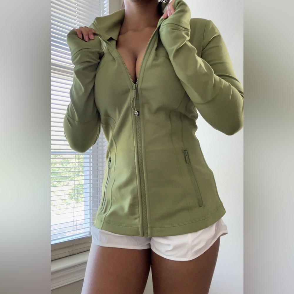 Lululemon Define Jacket Green Foliage Gem